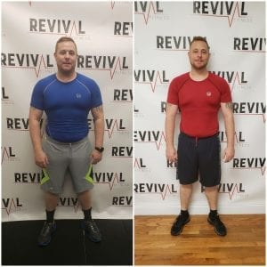 Weight Loss Transformation - Revival Fitness